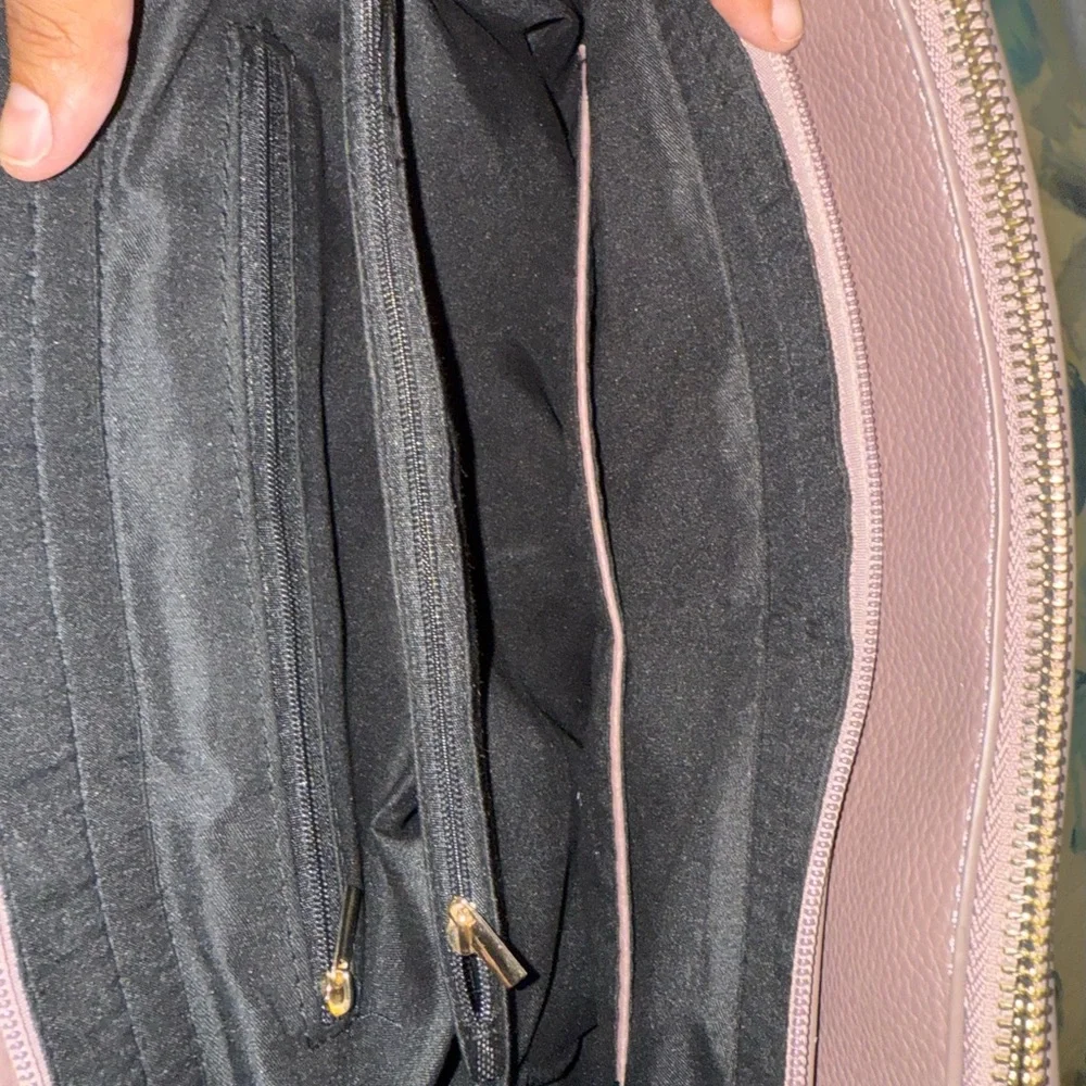 Elegant Brown Leather Handbag